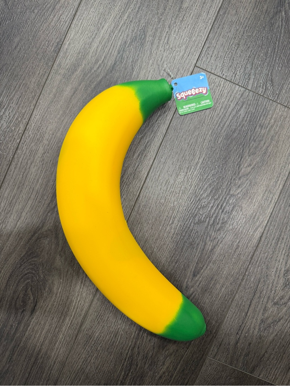 Plush Banana Toy - Yellow and Green